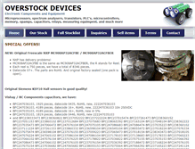 Tablet Screenshot of overstockdevices.com